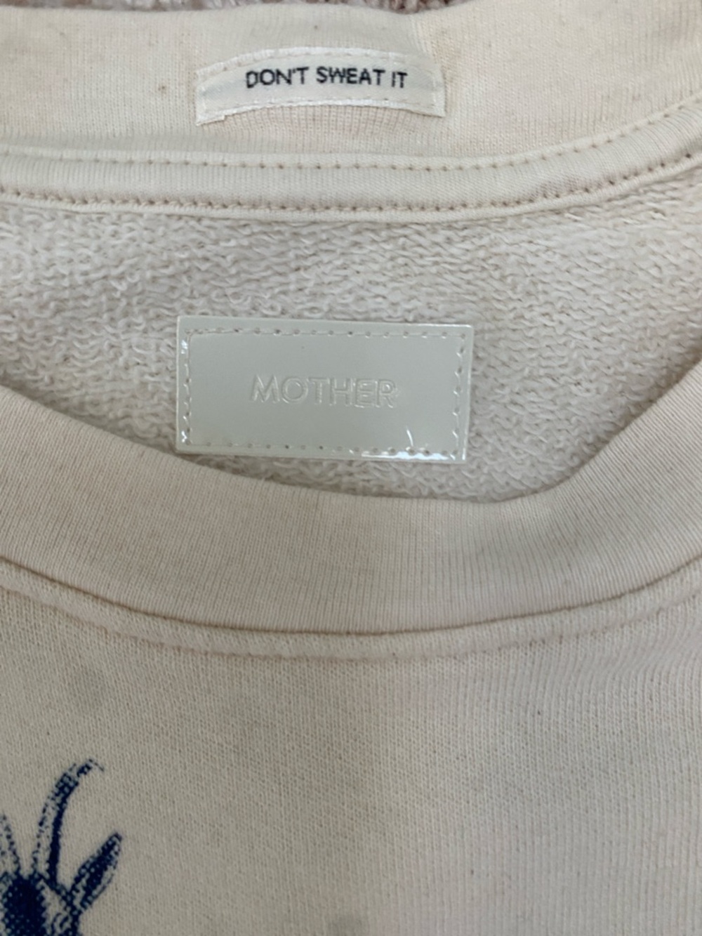 Anthropologie MOTHER Boost Crop Sweatshirt - Picture 10 of 11